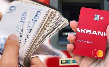 Acil Paraya İhtiyacınız mı Var? Akbank 100 Bin TL Krediyi Kartınıza Yüklüyor